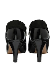 Lotus Black Patent Boots - Image 3 of 4