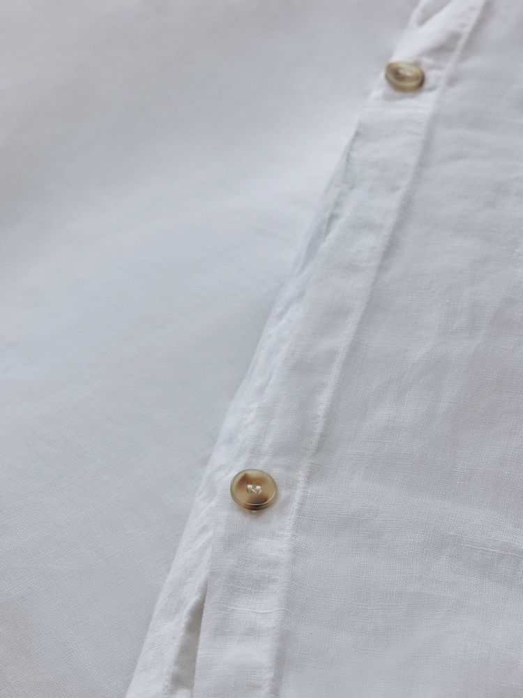 White N. Premium 100% linen Duvet Cover and Pillowcase Set - Image 4 of 5