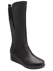 Lotus Black Boots - Image 1 of 4