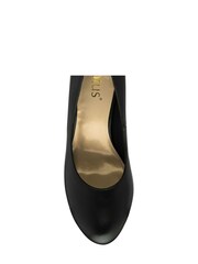 Lotus Black Platform Court Shoes - Image 4 of 4
