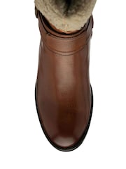 Lotus Dark Brown Ankle Boots - Image 4 of 4