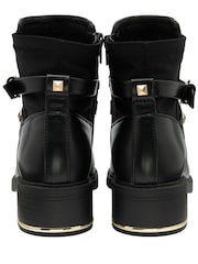 Lotus Black Olive Ankle Boots - Image 3 of 4