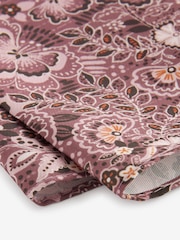 Pink Floral Tie And Pocket Square Set - Image 2 of 5