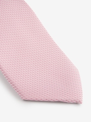 Pink Floral Tie And Pocket Square Set - Image 5 of 5