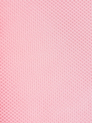 Coral Pink Textured Silk Lapel Pin And Pocket Square Set - Image 3 of 3