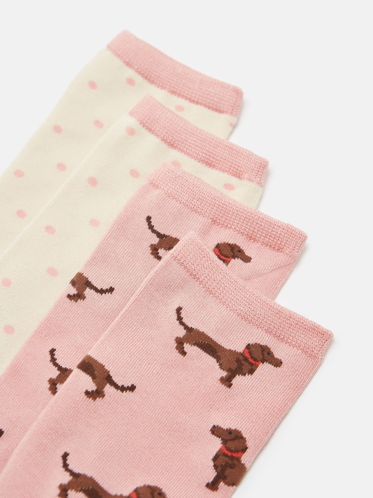 Pack de 2 calcetines de mujer para uso diario de Joules - Imagen 3 de 3 Pack de 2 calcetines de mujer para uso diario de Joules - Imagen 3 de 3