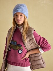 Joules Blue Beanie Hat - Image 2 of 6