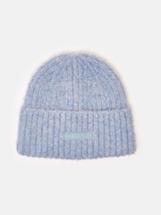 Joules Blue Beanie Hat - Image 4 of 6