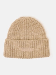 Joules Caversham Oatmeal Beanie Hat - Image 3 of 5