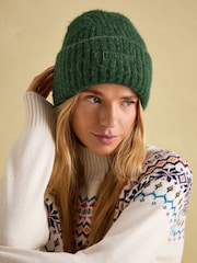 Joules Caversham Green Beanie Hat - Image 1 of 5