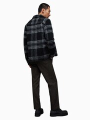AllSaints Black Corvus Trousers - Image 3 of 8