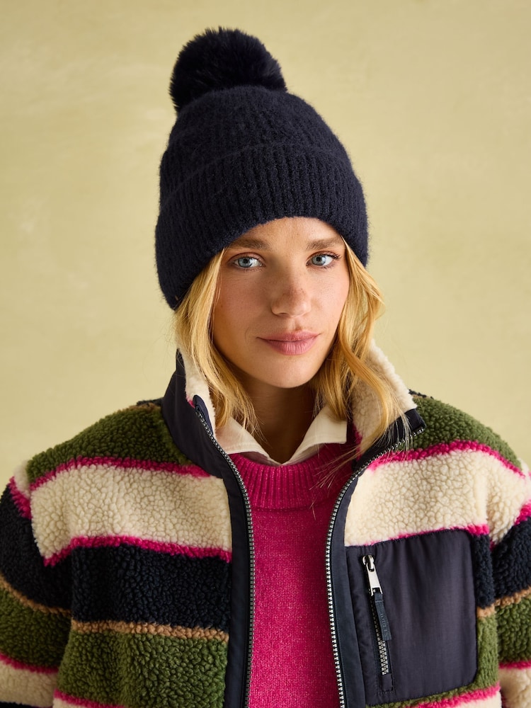 Joules Effie Knitted Bobble Hat - Imagen 2 de 7