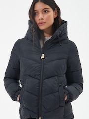 Barbour International® Green Boston Quilt Envy Puffer Jacket - Image 1 of 8