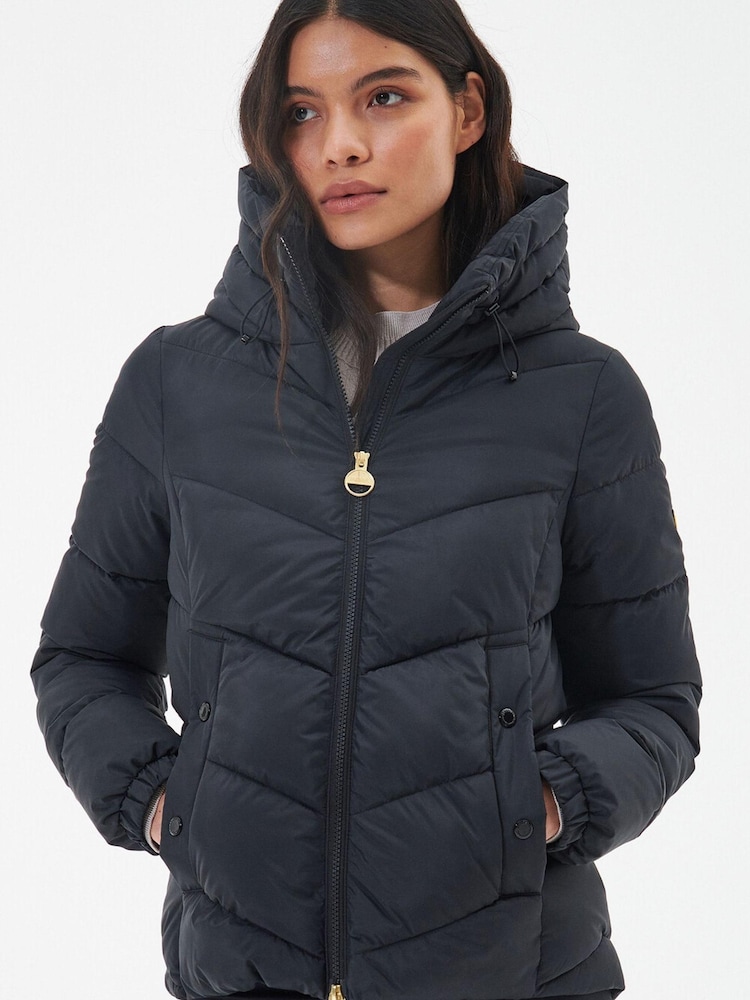 Barbour International® Green Boston Quilt Envy Puffer Jacket - Image 1 of 8