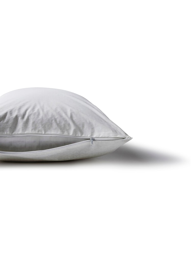 FBC Set of 2 Activated Cooling White Pillow Protectors - Image 4 of 4 FBC Set of 2 Activated Cooling White Pillow Protectors - Image 4 of 4