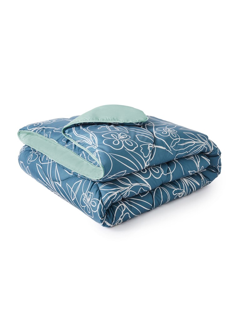 Night Lark Linea Flora 10.5 Tog Coverless Duvet - Image 1 of 2