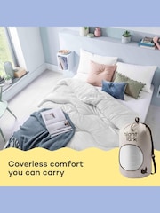 Night Lark Linen 10.5 Tog Coverless Duvet - תמונה 5 מתוך 6