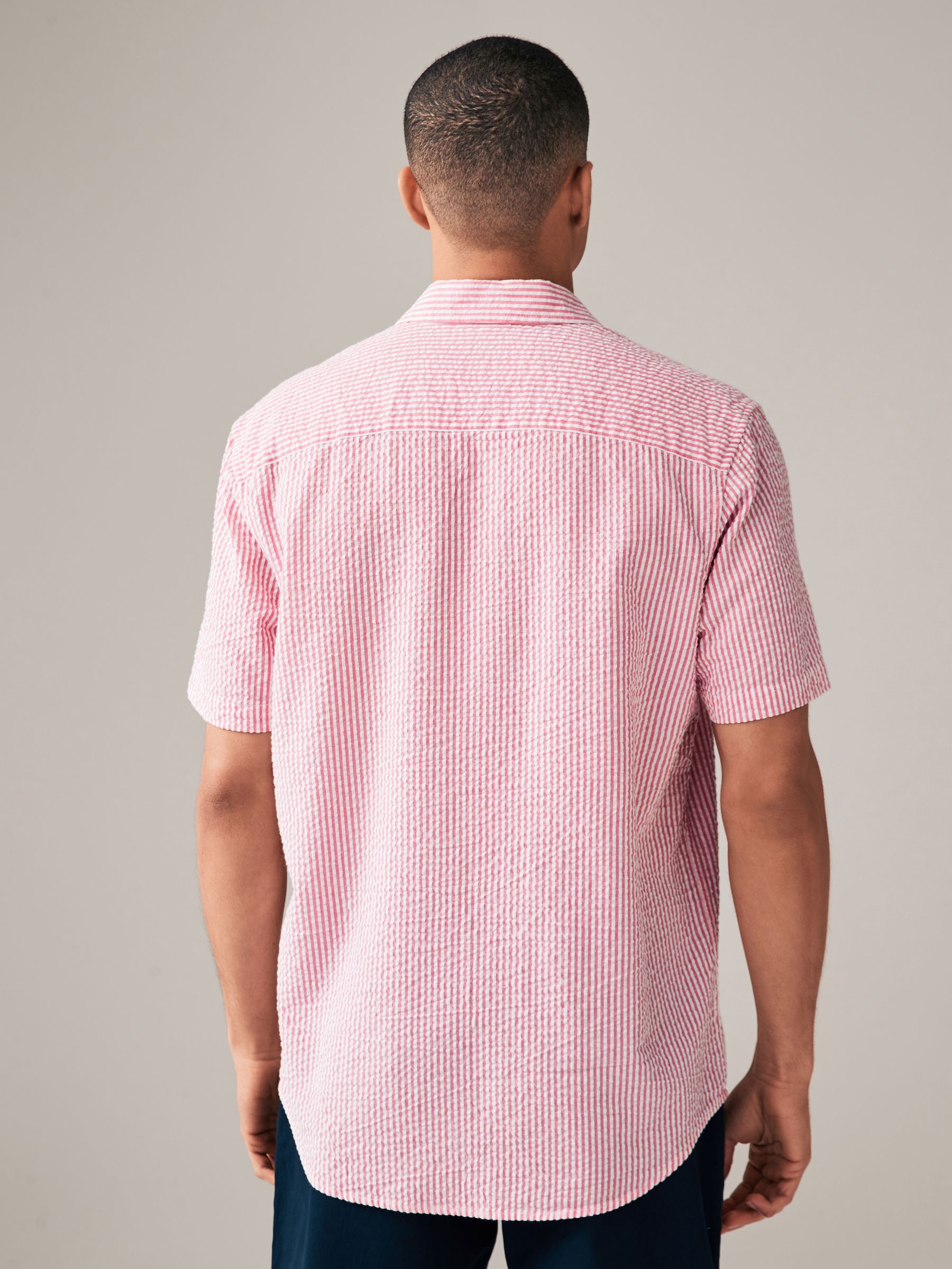 J.Crew: Classic-fit Washed Cotton Poplin Shirt In Stripe For