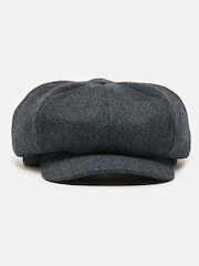 Joules Elvaston Navy Baker Boy Hat - Image 3 of 6