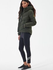 Barbour International® Green Boston Quilt Envy Puffer Jacket - Image 3 of 8