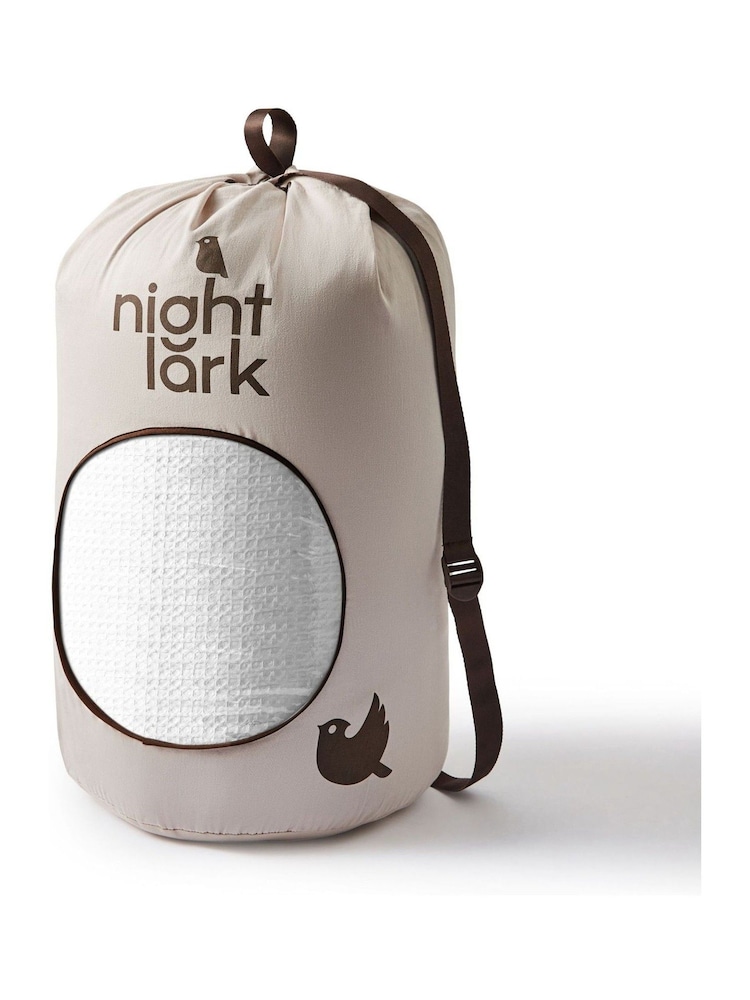 Night Lark 100% kokvilnas vafele 4.5 Tog bezpārklājuma sega - Attēls 5 no 5