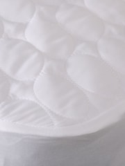 FBC Quilted White Mattress Protector - Image 1 of 1