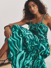 Simply Be Blue Maxi Beach Dress - Image 3 of 4