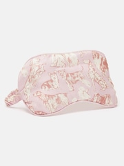 Joules Dreamer Pink Silk Eye Mask and Sock Set - Image 2 of 3
