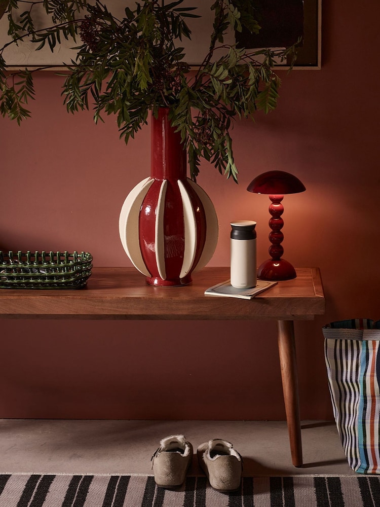 Swoon Mid Brown Metz Mango Wood Bench - Image 2 of 7