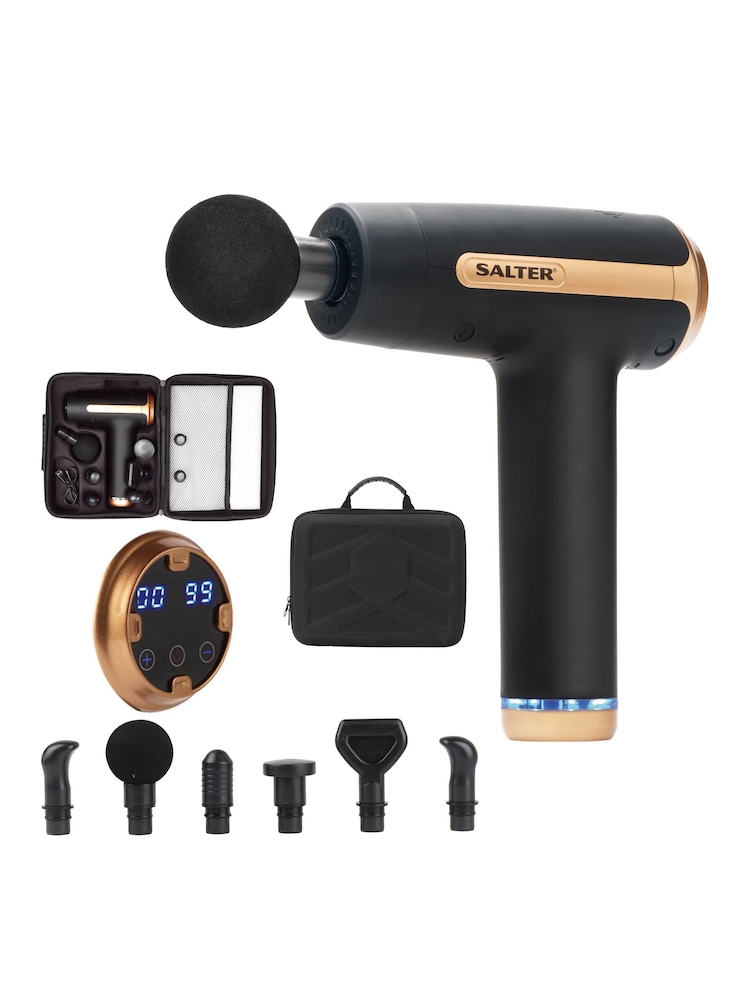 Salter Premium Cordless Massage Gun - Image 1 of 6