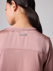 smALLSAINTS Pink/Black Zala T-Shirt and Legging Set - Image 4 of 8