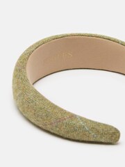 Joules Tessie Green Tweed Headband - Image 6 of 6