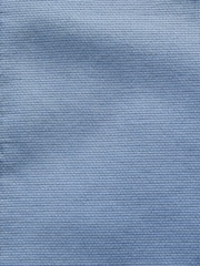 Blue 100% Cotton Textured Short Sleeve Western Shirt - Image 7 of 8