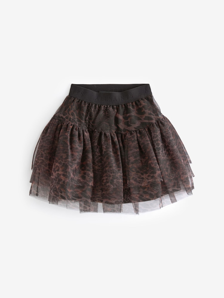 Luipaard - smALLSAINTS Tulle Tiered Girls Skirt - Image 5 of 8