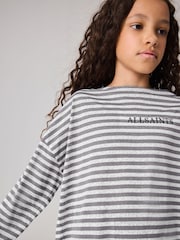smALLSAINTS Girls Rita Striped Long Sleeve T-Shirt - Изображение 3 из 7
