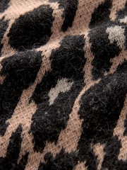 SmallSaints Wick Leopard dekleta pletena pletena jopa - Slika 8 iz 8