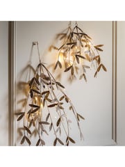 Gallery Home Gold Christmas Small Mistletoe Bundle with LED Lights - Image 1 of 6
