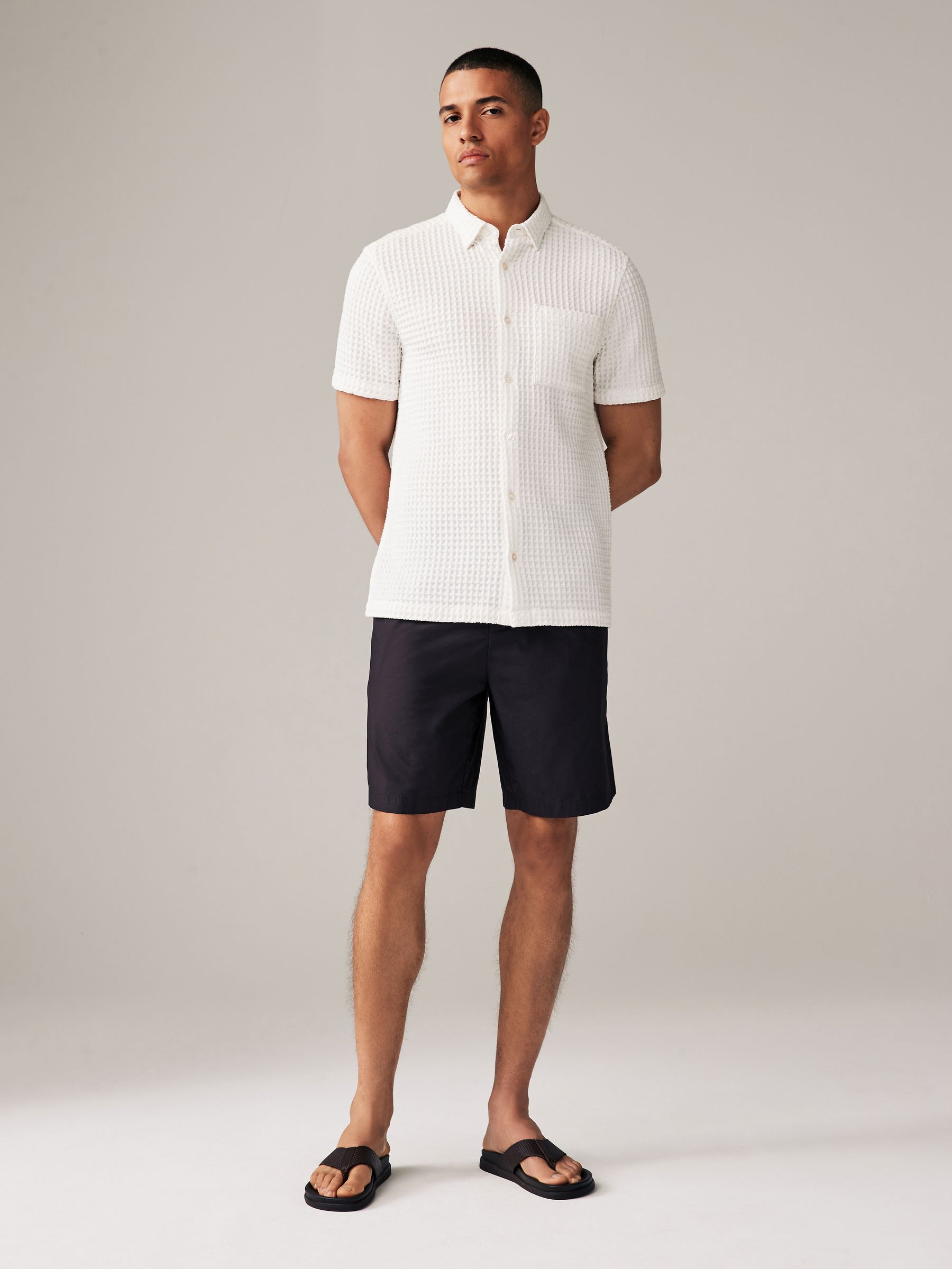 Tシャツ・カットソー UMBRO BLOKE OG Waffle Short Sleeve Collar T-Shirt Ivory UQ22 Amazon.com: Umbro Men's Retro Diamond Short Sleeve Shirt