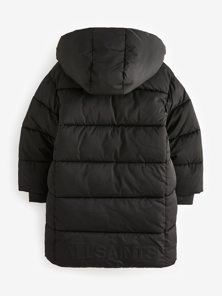 Noir - SmallSaints Manteau long matelassé pour filles - Image 10 of 17