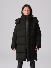 Noir - SmallSaints Manteau long matelassé pour filles - Image 2 of 17