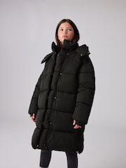 Noir - SmallSaints Manteau long matelassé pour filles - Image 3 of 17