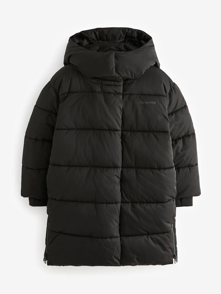 Noir - SmallSaints Manteau long matelassé pour filles - Image 9 of 17