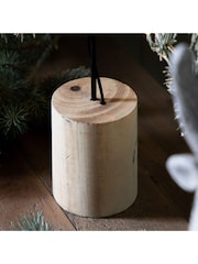 Gallery Home Green Christmas Star Decoration with Pine LED Lights - Image 2 of 4