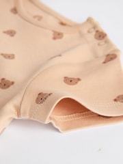 Neutral Bear Baby Rompers 3 Pack (0mths-3yrs) - Image 8 of 10