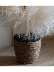 Gallery Home Cream Pampas Christmas Tree with LED Lights - Image 3 of 6