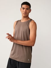 Sage Green Active Textured Training Vest - Image 3 of 9