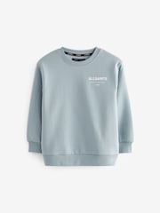 smALLSAINTS Pale Blue Oversized Underground Crew Sweatshirt - Image 3 of 6
