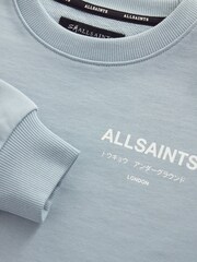 smALLSAINTS Pale Blue Oversized Underground Crew Sweatshirt - Image 5 of 6