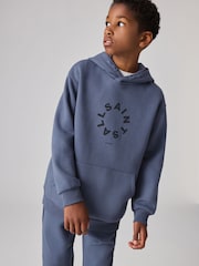smALLSAINTS Tierra 100 % Baumwolle Oversized-Pullover mit Logo-Kapuze - Bild 1 von 6