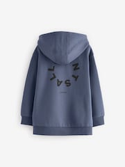 smALLSAINTS Tierra 100 % Baumwolle Oversized-Pullover mit Logo-Kapuze - Bild 5 von 6